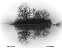 Hopkins Mills Pond, Foster, RI USA
