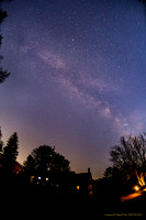 I woke up at 4AM and realized what time of year it was.  Went outside and I could see the Milky Way.